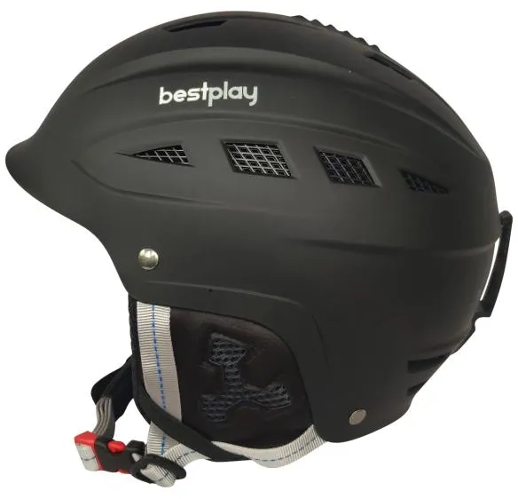 Bestplay Skihjelm sort 60-62cm